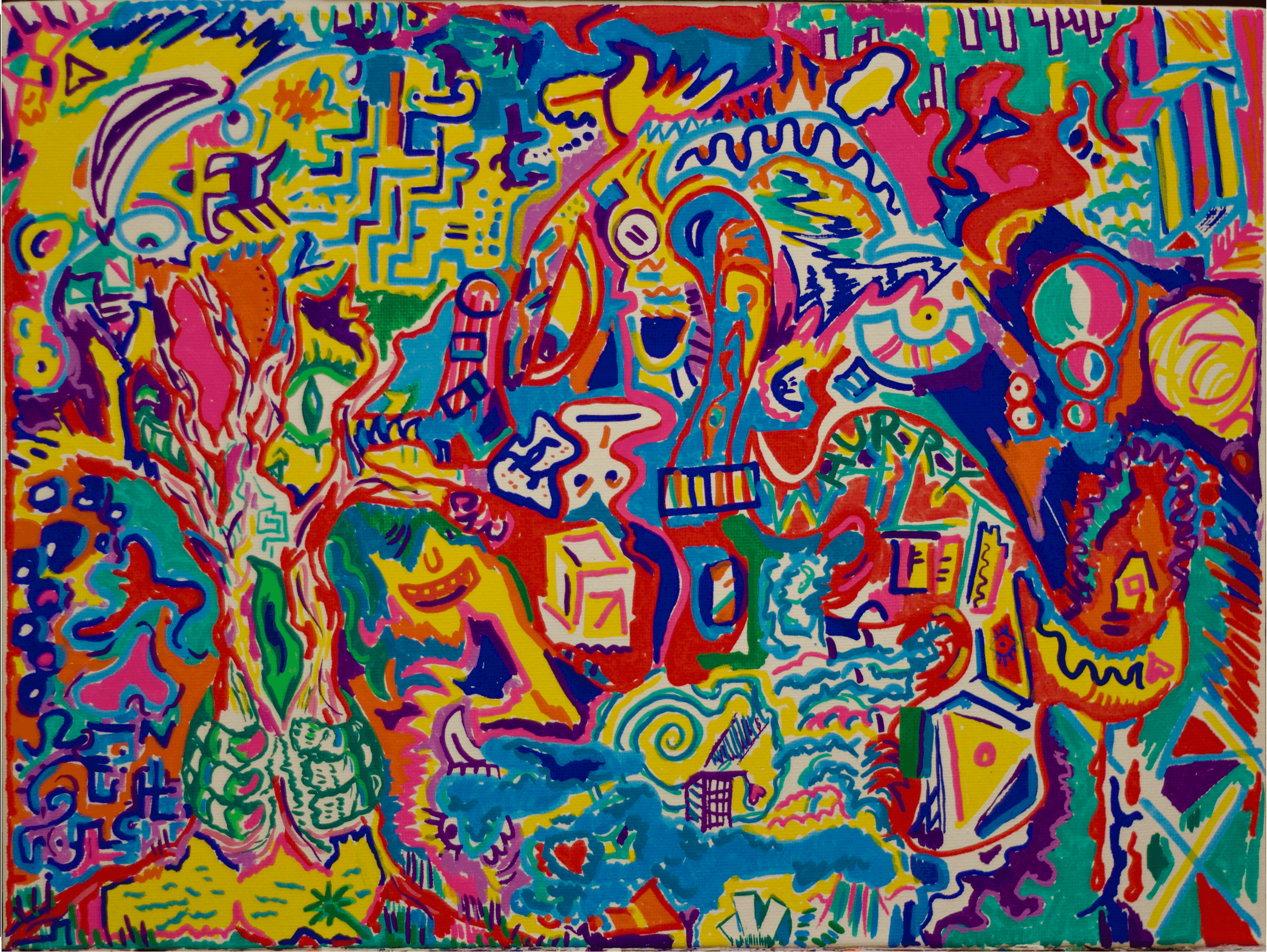 Artwork background preview